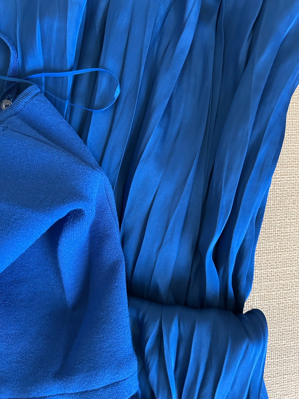 La Ligne Estelle Midi Dress XSmall Cobalt Blue - Picture 8 of 10